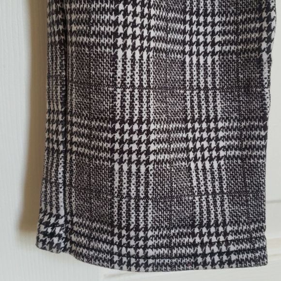 SEVEN7 Pants Leggings Black White Houndstooth Plaid - Picture 10 of 15